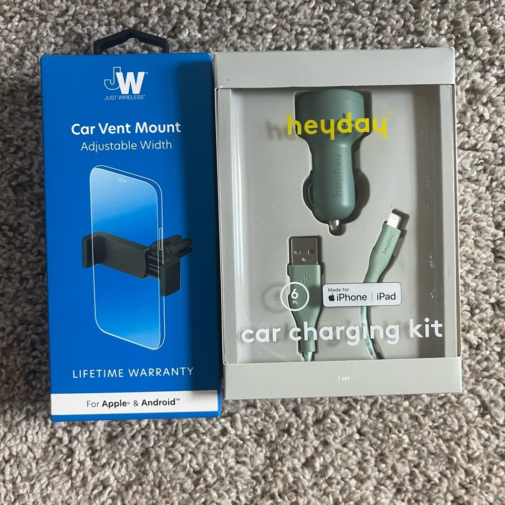 Heyday Car Charging Kit - Green